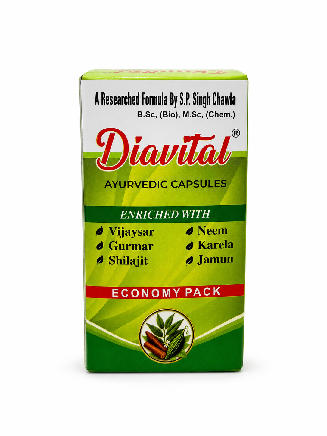 Diavital 60 Capsules pack